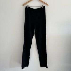 Vintage Nancy Heller 100% Cashmere Black Pants Straight Leg